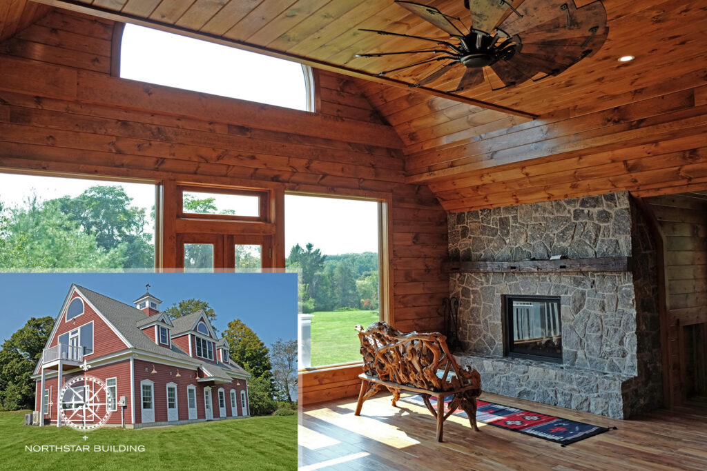 Antique Style Barn Gets a Luxury Renovation with Masterful Millwork through out the full Interiors – Newtown, CT