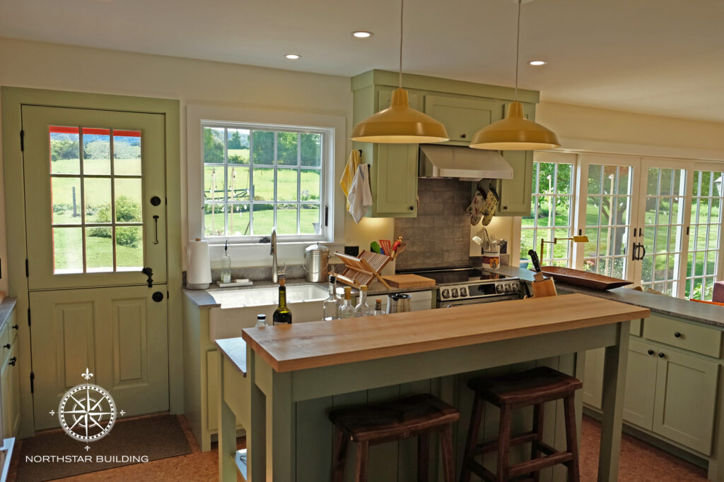 Newly Remodeled Kitchen with a View–Complete Home & Interior Renovation in Sharon, CT